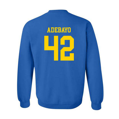Delaware - NCAA Football : Alexander Adebayo - Fashion Shersey Crewneck Sweatshirt-1