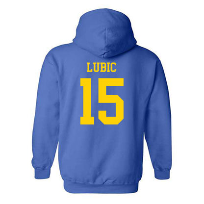 Delaware - NCAA Women's Soccer : Lilli Lubic - Fashion Shersey Hooded Sweatshirt-1