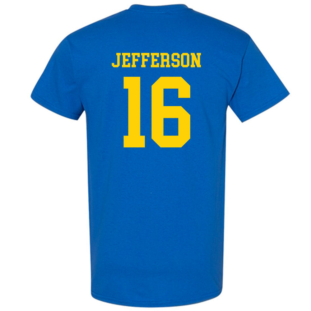 Delaware - NCAA Football : Noah Jefferson - Fashion Shersey T-Shirt-1