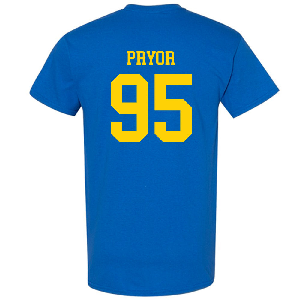 Delaware - NCAA Football : Micah Pryor - Fashion Shersey T-Shirt-1