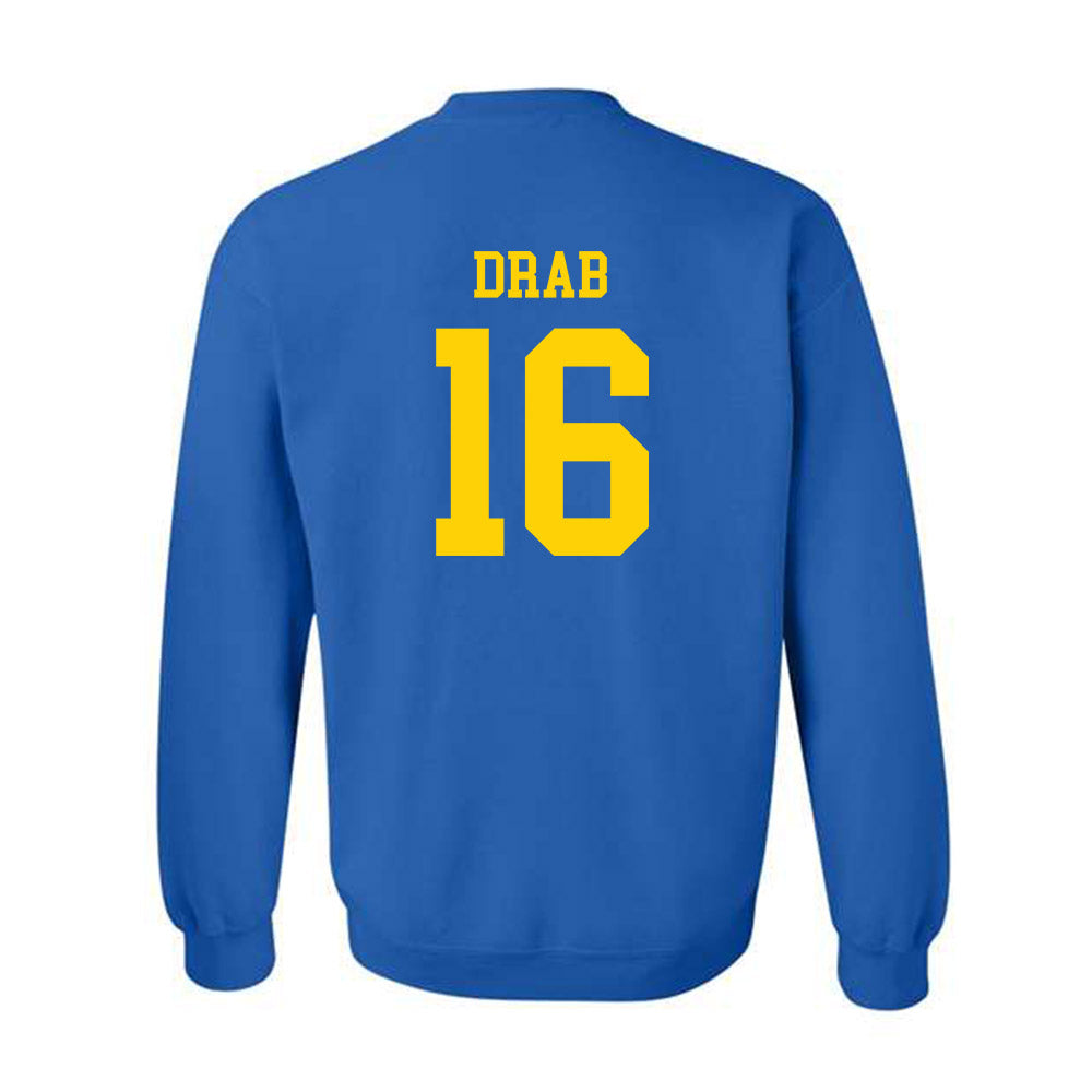 Delaware - NCAA Women's Lacrosse : Callie Drab - Fashion Shersey Crewneck Sweatshirt-1