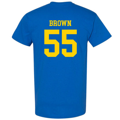Delaware - NCAA Men's Basketball : Jameel Brown - Fashion Shersey T-Shirt-1