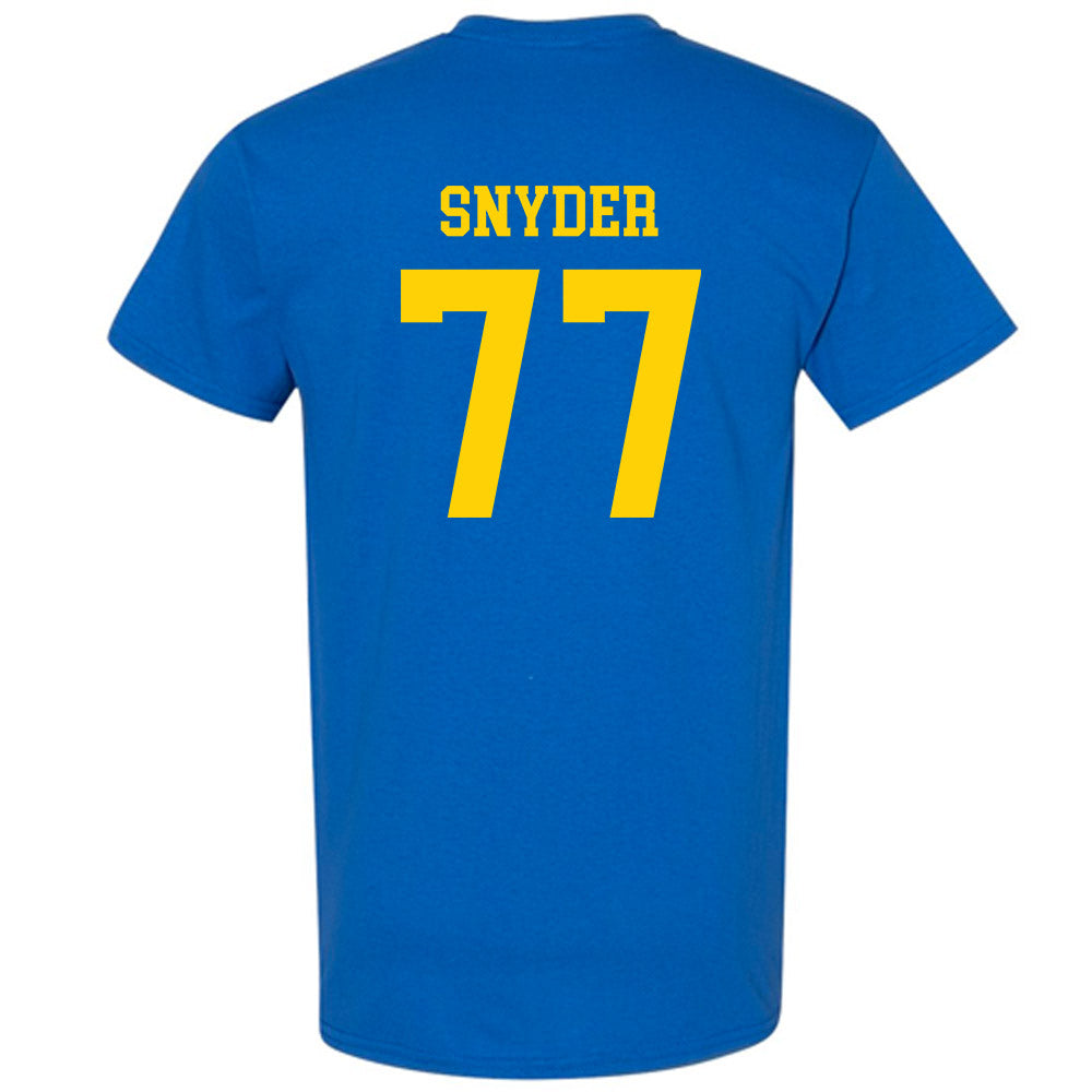 Delaware - NCAA Football : Cole Snyder - Fashion Shersey T-Shirt-1