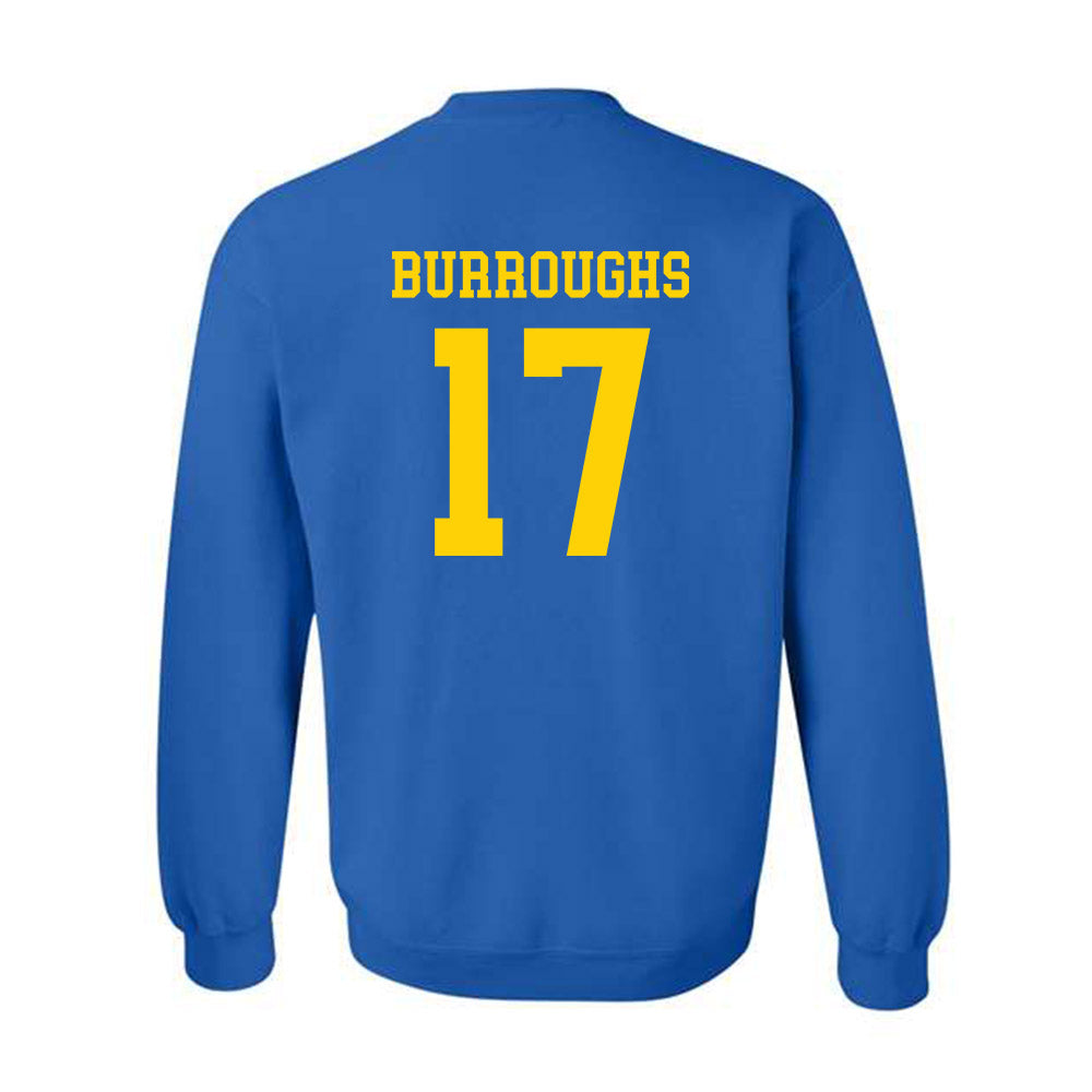 Delaware - NCAA Baseball : Noah Burroughs - Fashion Shersey Crewneck Sweatshirt-1