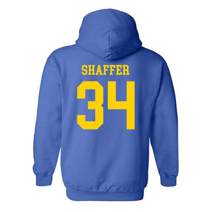 Delaware - NCAA Softball : Sydney Shaffer - Fashion Shersey Hooded Sweatshirt