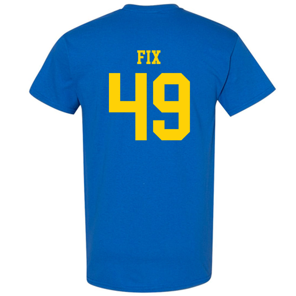 Delaware - NCAA Men's Lacrosse : Franky Fix - Fashion Shersey T-Shirt-1