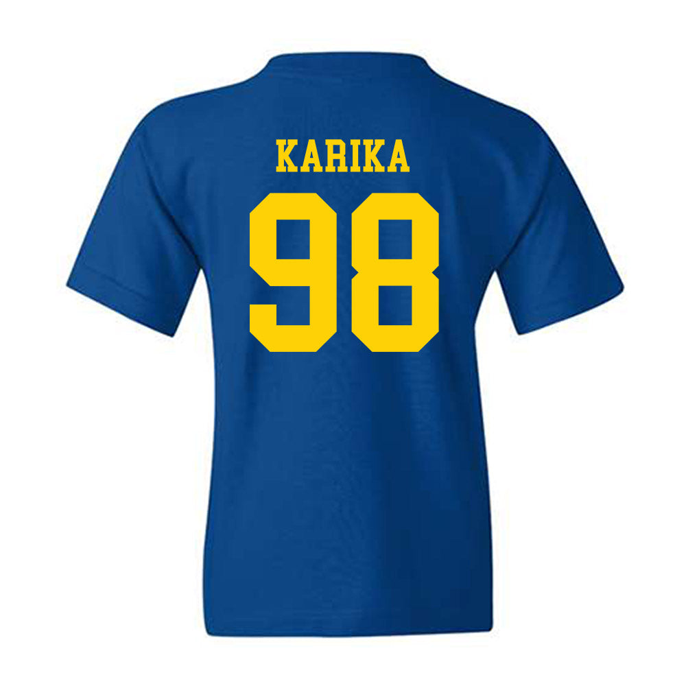 Delaware - NCAA Football : Nicholas Karika - Fashion Shersey Youth T-Shirt-1