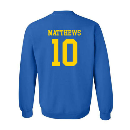 Delaware - NCAA Football : Blake Matthews - Fashion Shersey Crewneck Sweatshirt