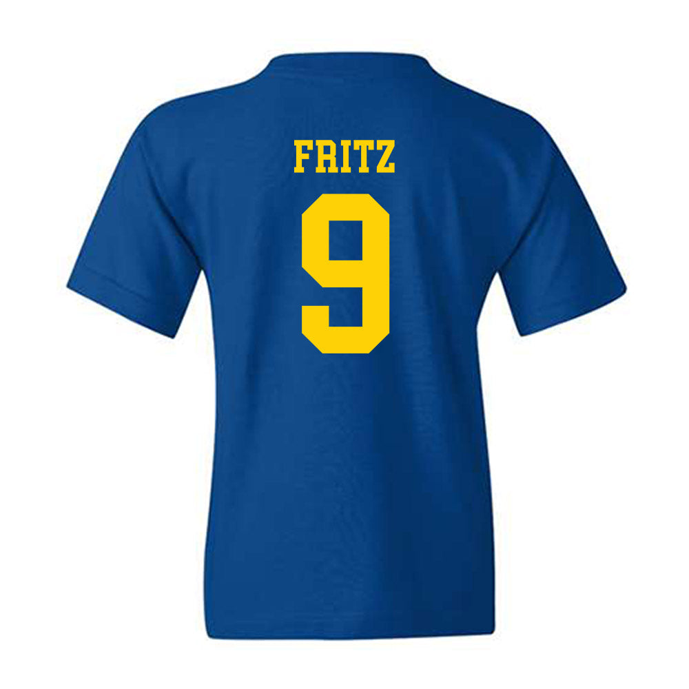 Delaware - NCAA Women's Soccer : Sarah Fritz - Fashion Shersey Youth T-Shirt-1
