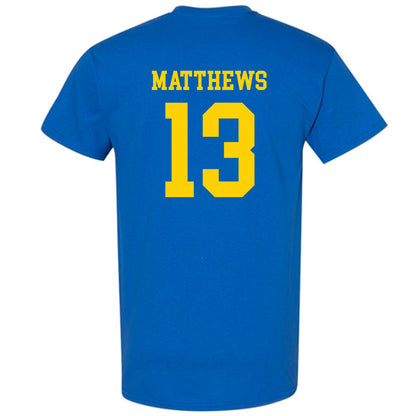 Delaware - NCAA Football : Noah Matthews - Fashion Shersey T-Shirt-1