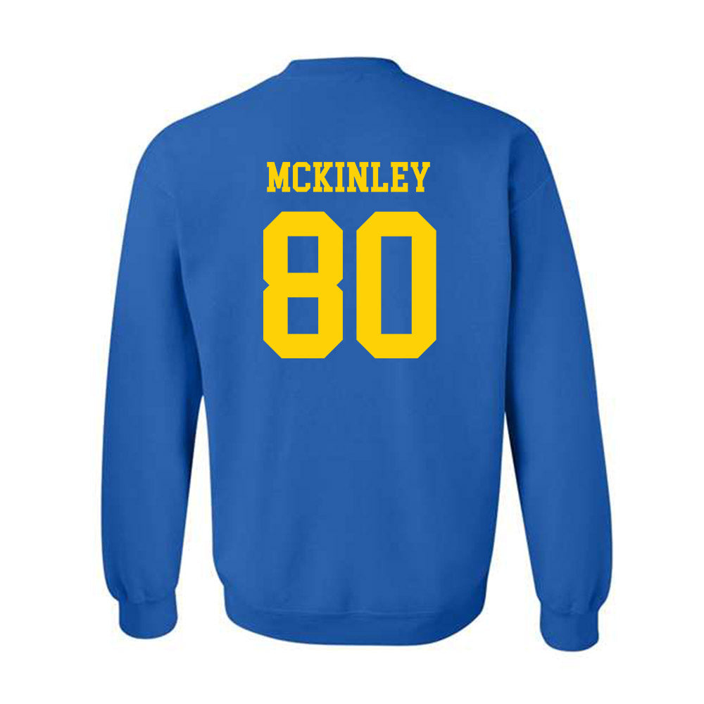 Delaware - NCAA Football : Matthew McKinley - Fashion Shersey Crewneck Sweatshirt-1