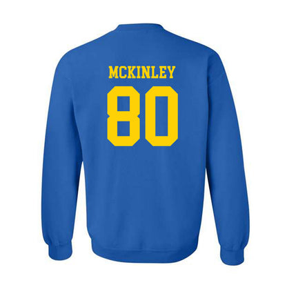 Delaware - NCAA Football : Matthew McKinley - Fashion Shersey Crewneck Sweatshirt-1