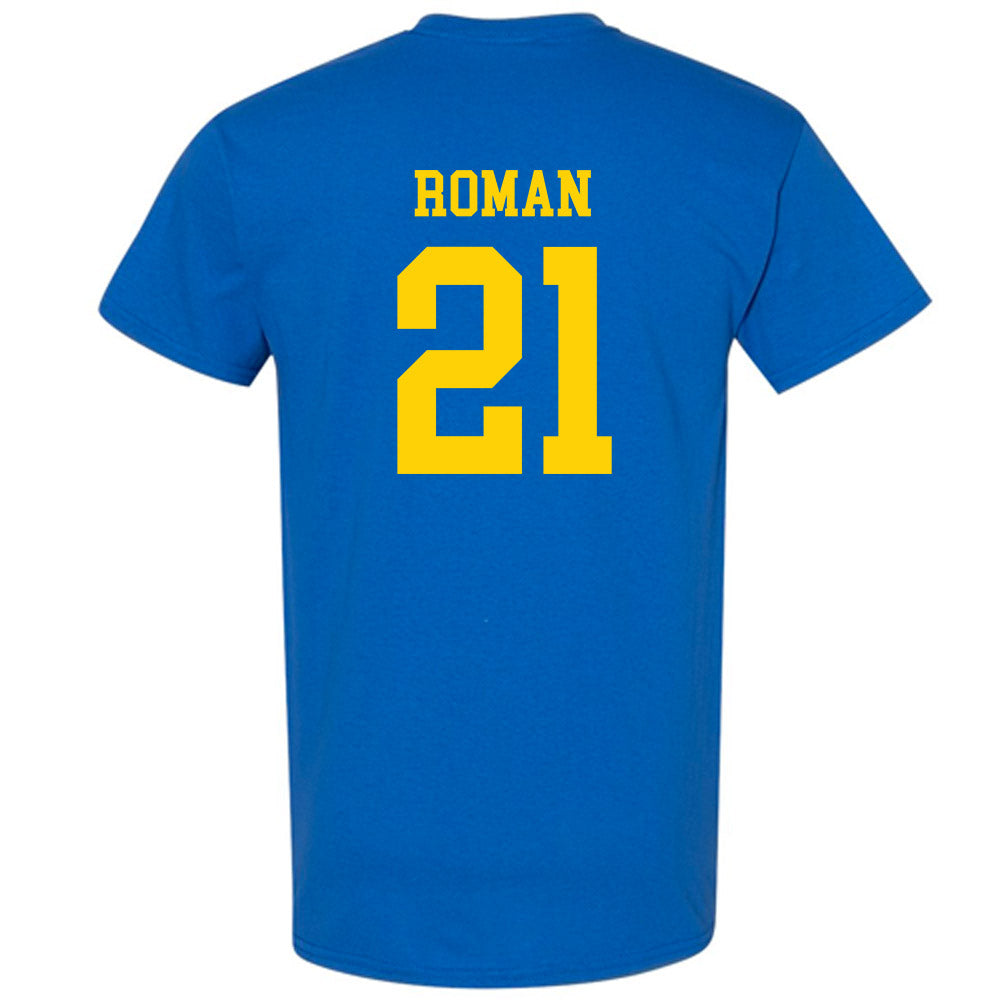 Delaware - NCAA Ice Hockey : Billi Roman - Fashion Shersey T-Shirt-1