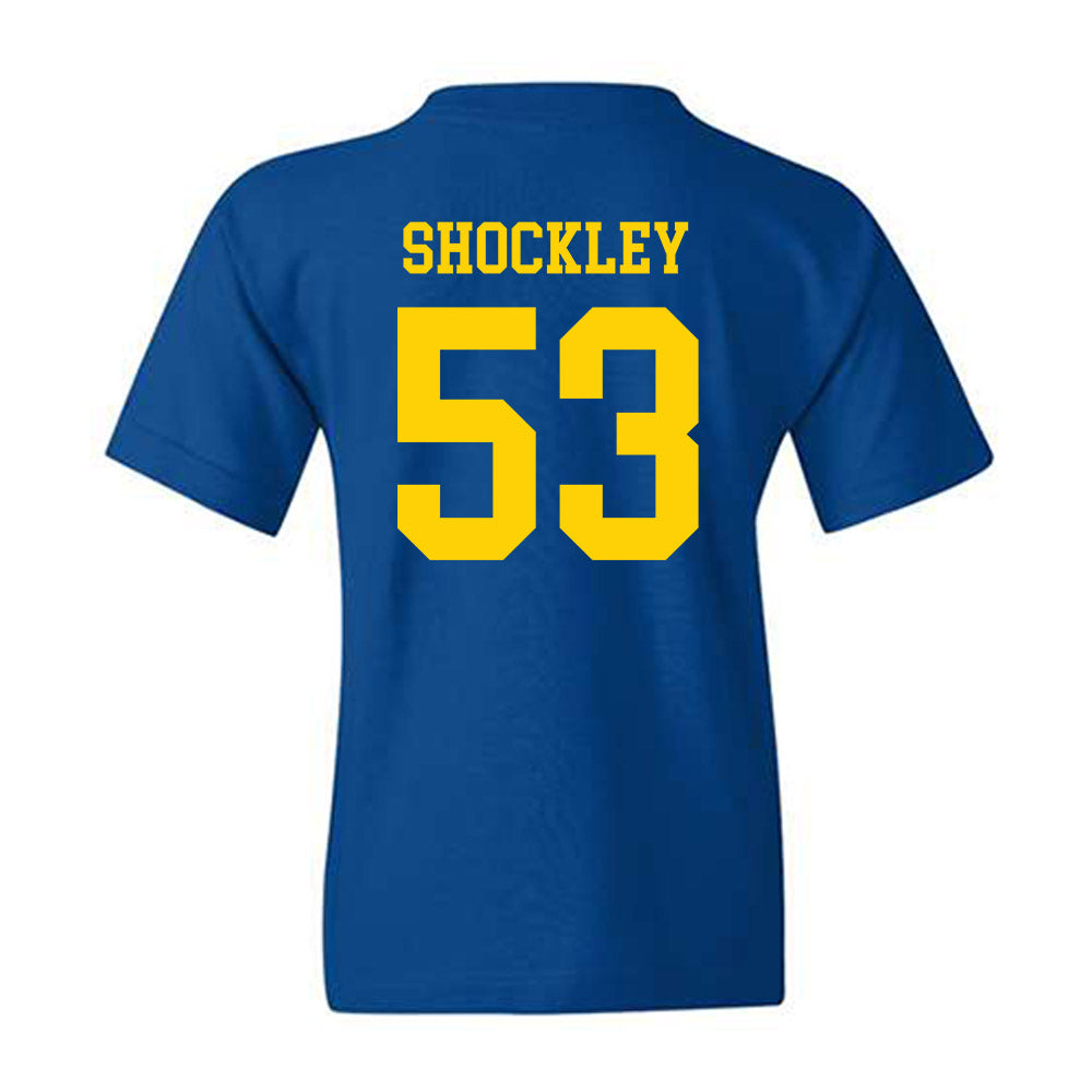 Delaware - NCAA Football : Carson Shockley - Fashion Shersey Youth T-Shirt-1