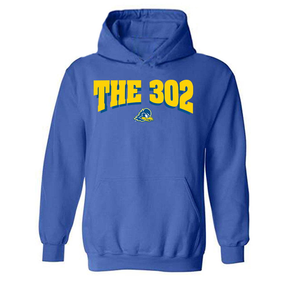 Delaware - NCAA Football : Carson Shockley - Fashion Shersey Hooded Sweatshirt-0