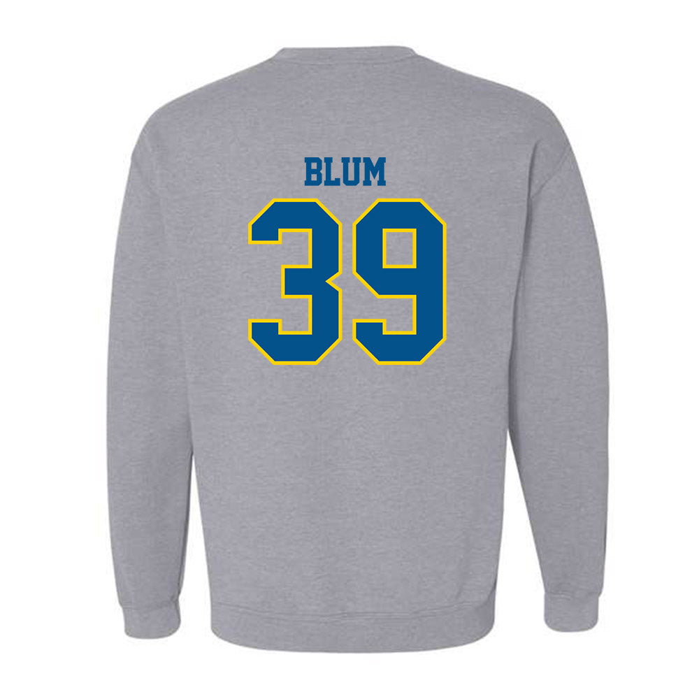 Delaware - NCAA Baseball : Brady Blum - Sports Shersey Crewneck Sweatshirt-1