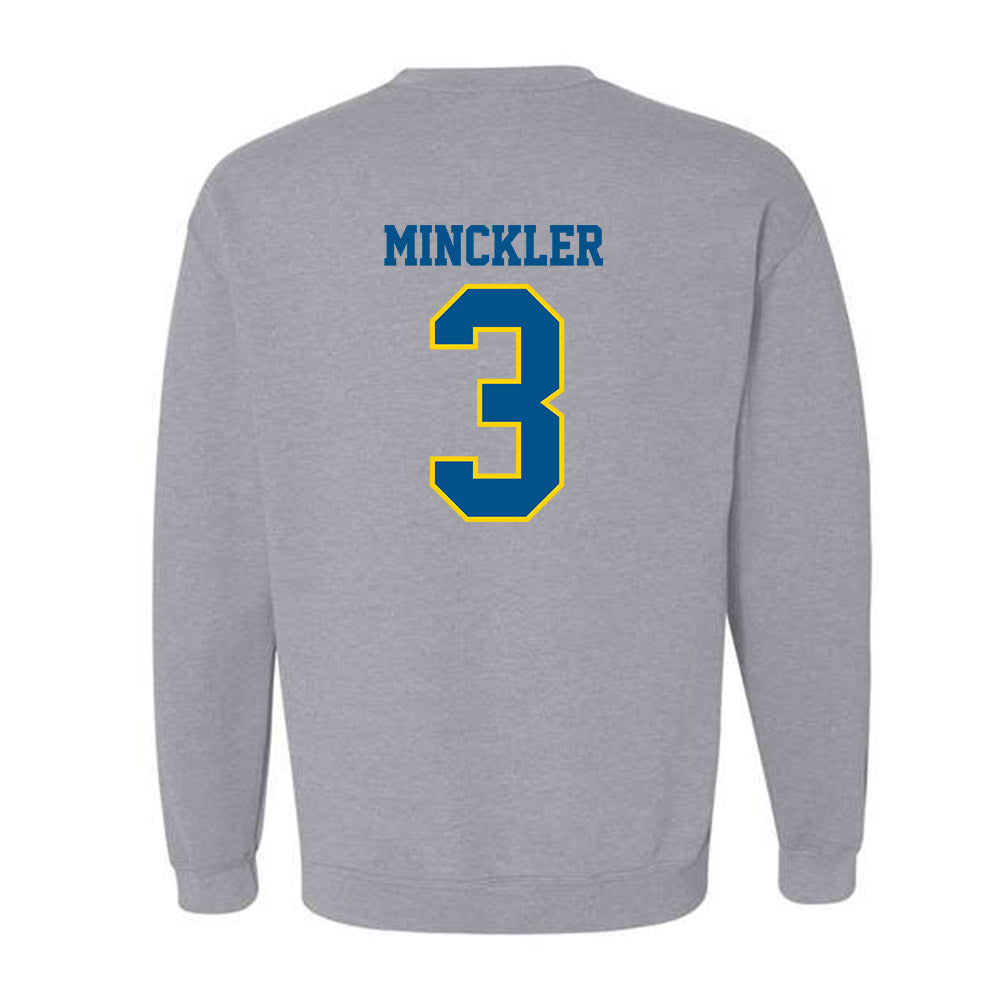 Delaware - NCAA Baseball : Matthew Minckler - Sports Shersey Crewneck Sweatshirt-1