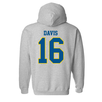 Delaware - NCAA Baseball : Vincent Davis - Sports Shersey Hooded Sweatshirt-1