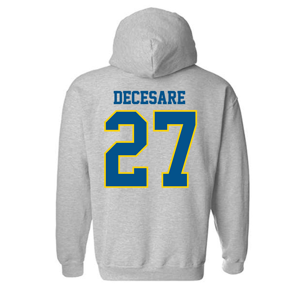 Delaware - NCAA Baseball : Anthony DeCesare - Sports Shersey Hooded Sweatshirt-1