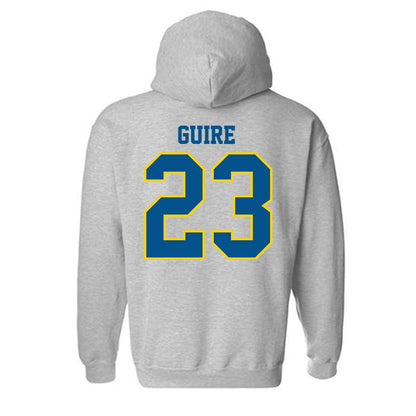 Delaware - NCAA Baseball : Luke Guire - Sports Shersey Hooded Sweatshirt-1