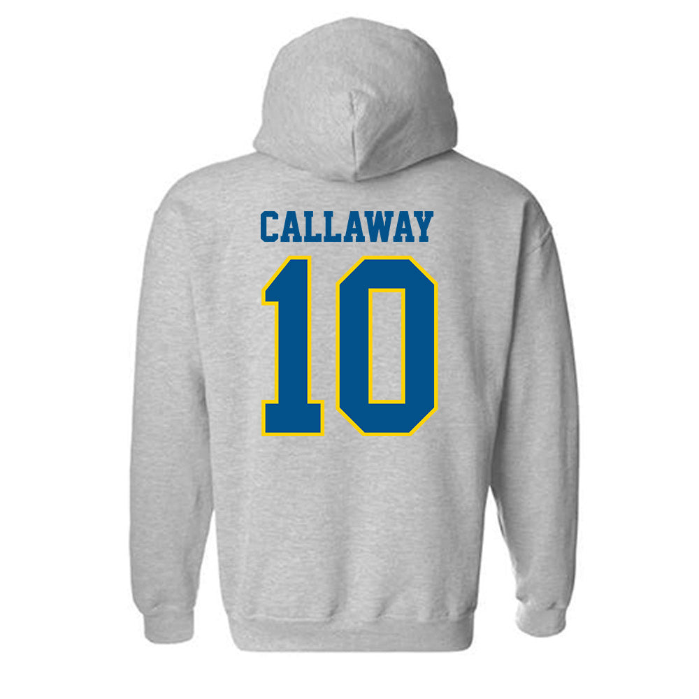 Delaware - NCAA Baseball : Andrew Callaway - Sports Shersey Hooded Sweatshirt-1
