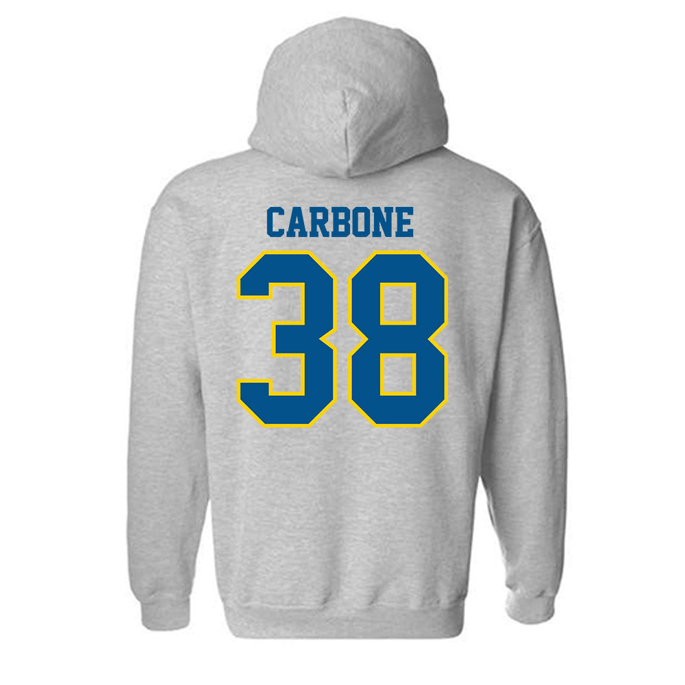 Delaware - NCAA Baseball : Cole Carbone - Sports Shersey Hooded Sweatshirt-1