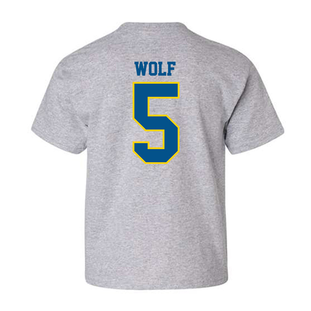Delaware - NCAA Baseball : Jeremy Wolf - Sports Shersey T-Shirt-1