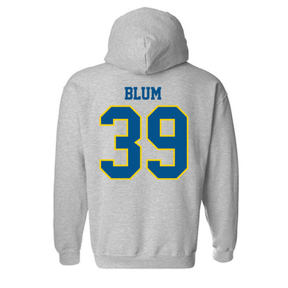 Delaware - NCAA Baseball : Brady Blum - Sports Shersey Hooded Sweatshirt-1