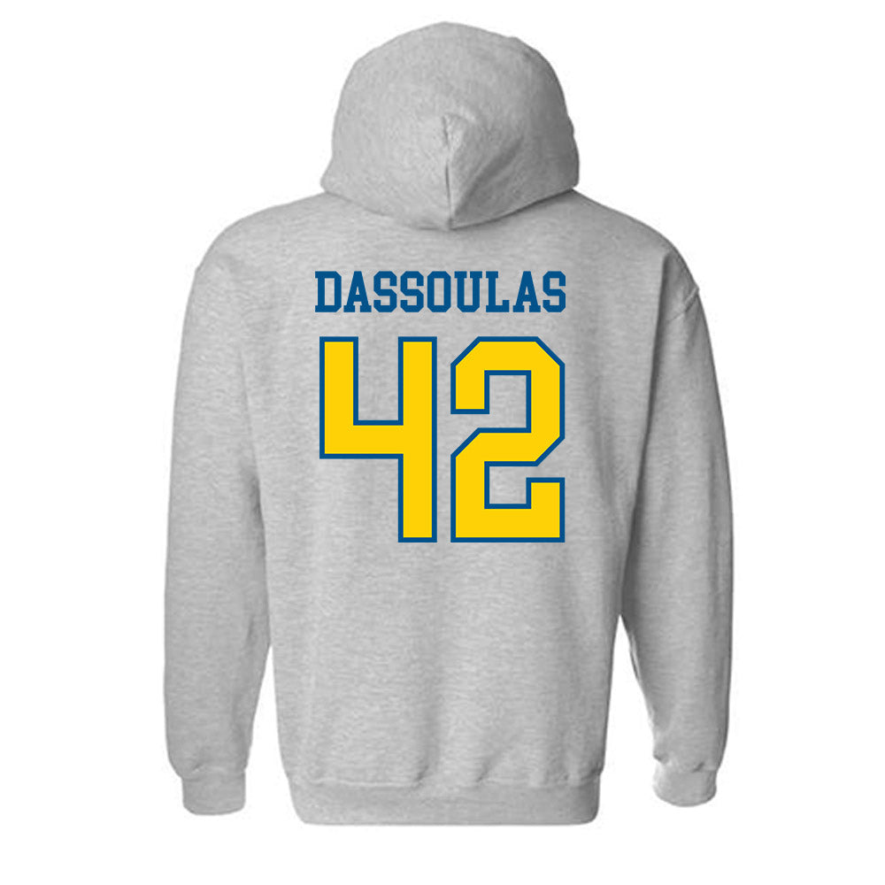 Delaware - NCAA Women's Lacrosse : Ellie Dassoulas - Sports Shersey Hooded Sweatshirt-1