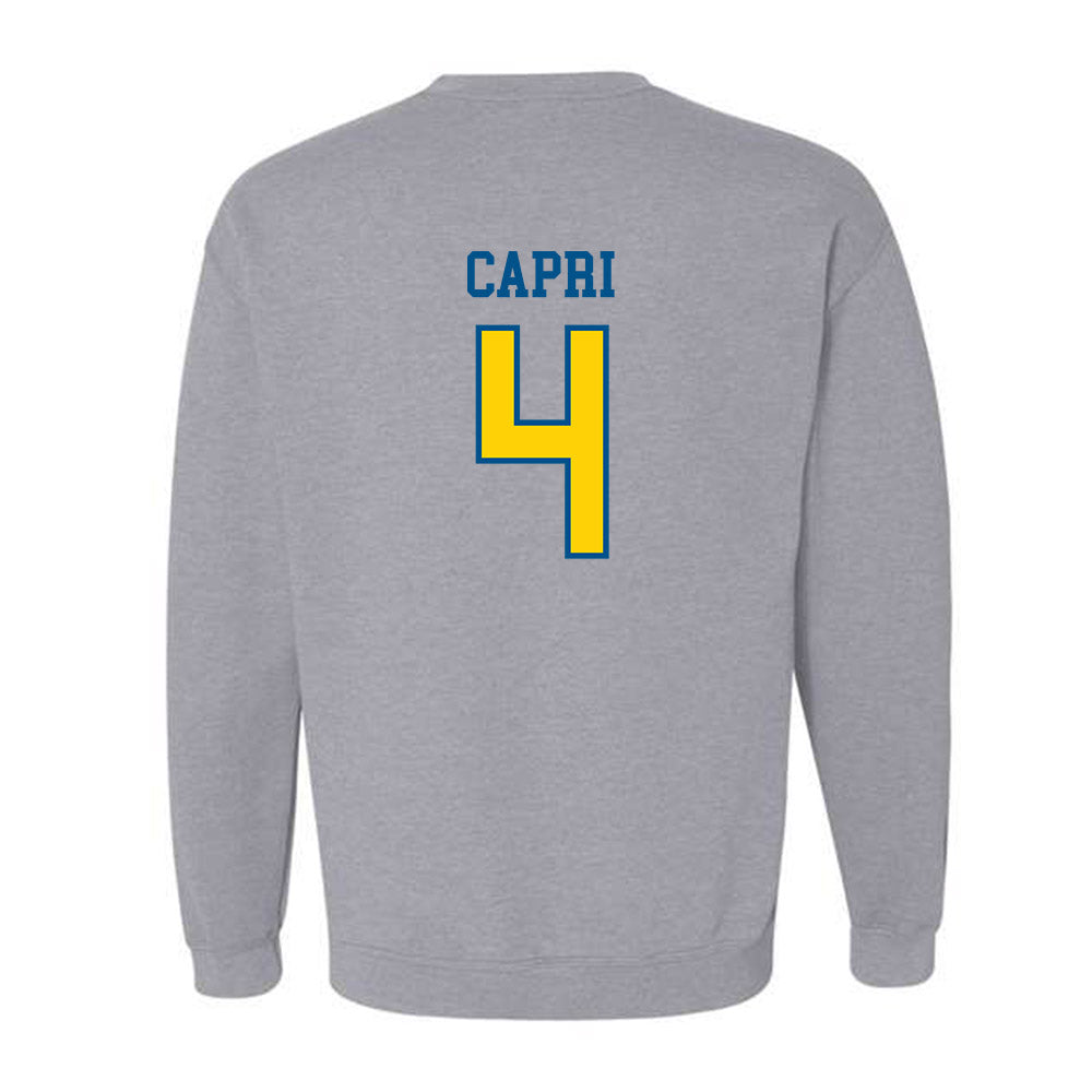 Delaware - NCAA Men's Lacrosse : Cory Capri - Sports Shersey Crewneck Sweatshirt-1