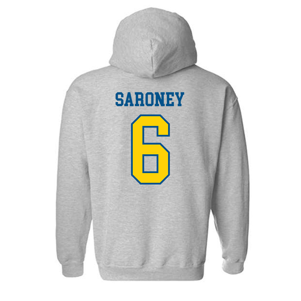 Delaware - NCAA Women's Lacrosse : Halen Saroney - Sports Shersey Hooded Sweatshirt-1