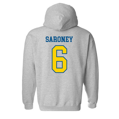 Delaware - NCAA Women's Lacrosse : Halen Saroney - Sports Shersey Hooded Sweatshirt-1