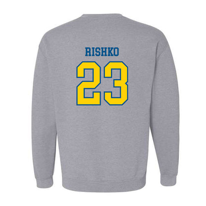 Delaware - NCAA Women's Lacrosse : Louise Rishko - Sports Shersey Crewneck Sweatshirt-1