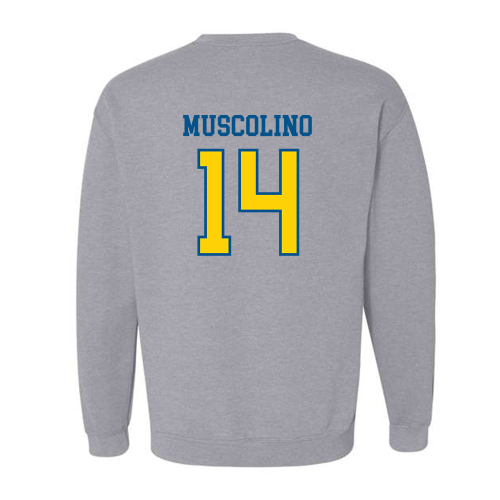 Delaware - NCAA Women's Lacrosse : Sophia Muscolino - Sports Shersey Crewneck Sweatshirt-1