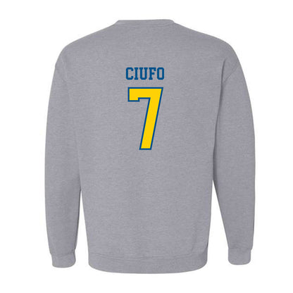 Delaware - NCAA Women's Lacrosse : Julia Ciufo - Sports Shersey Crewneck Sweatshirt-1