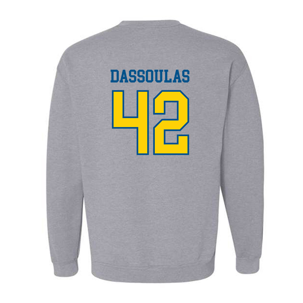 Delaware - NCAA Women's Lacrosse : Ellie Dassoulas - Sports Shersey Crewneck Sweatshirt-1