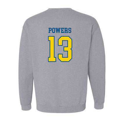 Delaware - NCAA Men's Lacrosse : Brendan Powers - Sports Shersey Crewneck Sweatshirt-1