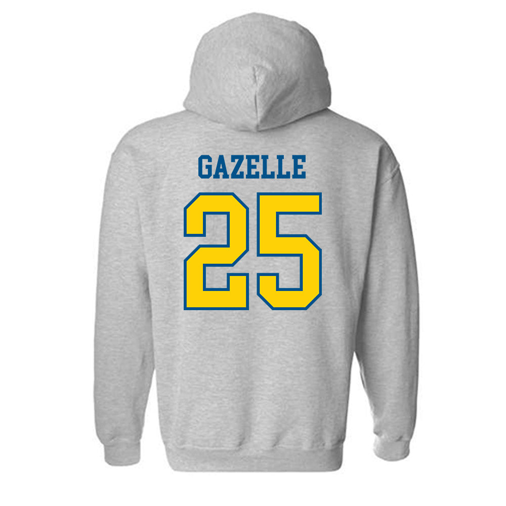 Delaware - NCAA Women's Lacrosse : Amanda Gazelle - Sports Shersey Hooded Sweatshirt-1