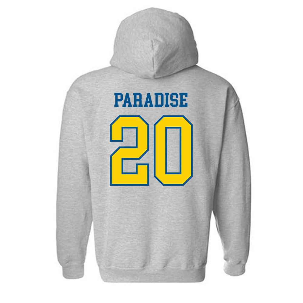 Delaware - NCAA Women's Lacrosse : Samantha Paradise - Sports Shersey Hooded Sweatshirt-1