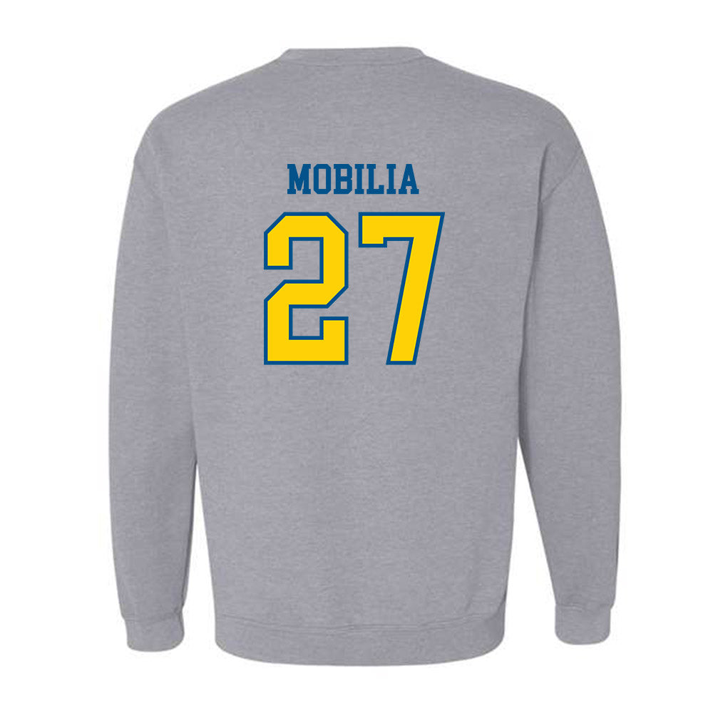 Delaware - NCAA Women's Lacrosse : Madeline Mobilia - Sports Shersey Crewneck Sweatshirt-1