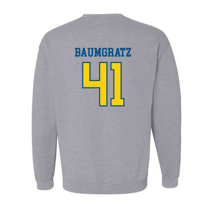 Delaware - NCAA Women's Lacrosse : Molly Baumgratz - Sports Shersey Crewneck Sweatshirt-1