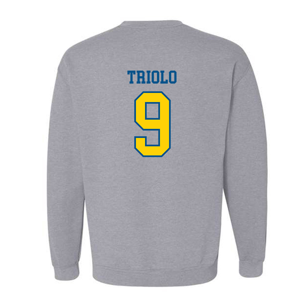Delaware - NCAA Men's Lacrosse : Matt Triolo - Sports Shersey Crewneck Sweatshirt-1