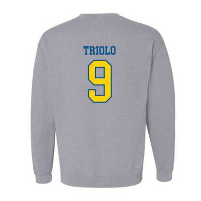 Delaware - NCAA Men's Lacrosse : Matt Triolo - Sports Shersey Crewneck Sweatshirt-1