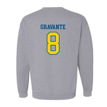 Delaware - NCAA Men's Lacrosse : TJ Gravante - Sports Shersey Crewneck Sweatshirt-1