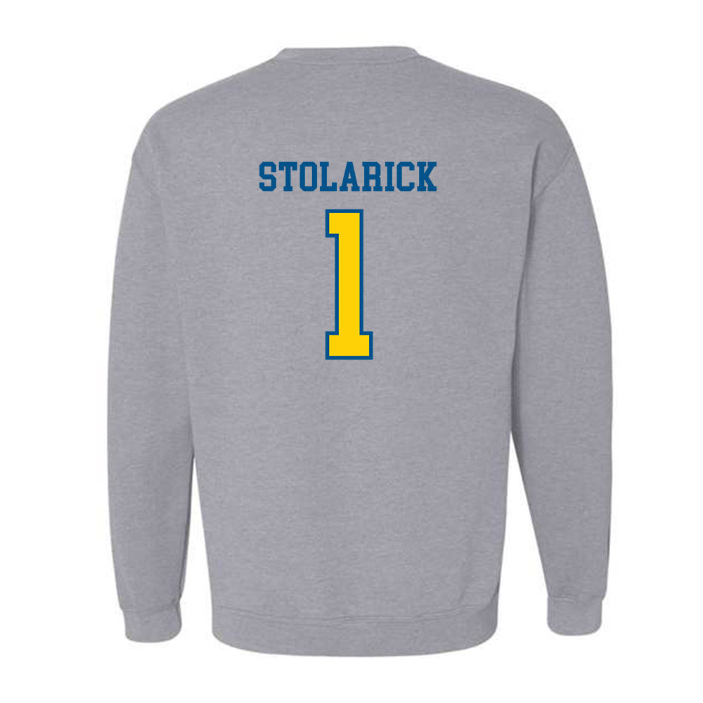 Delaware - NCAA Women's Lacrosse : Stella Stolarick - Sports Shersey Crewneck Sweatshirt-1