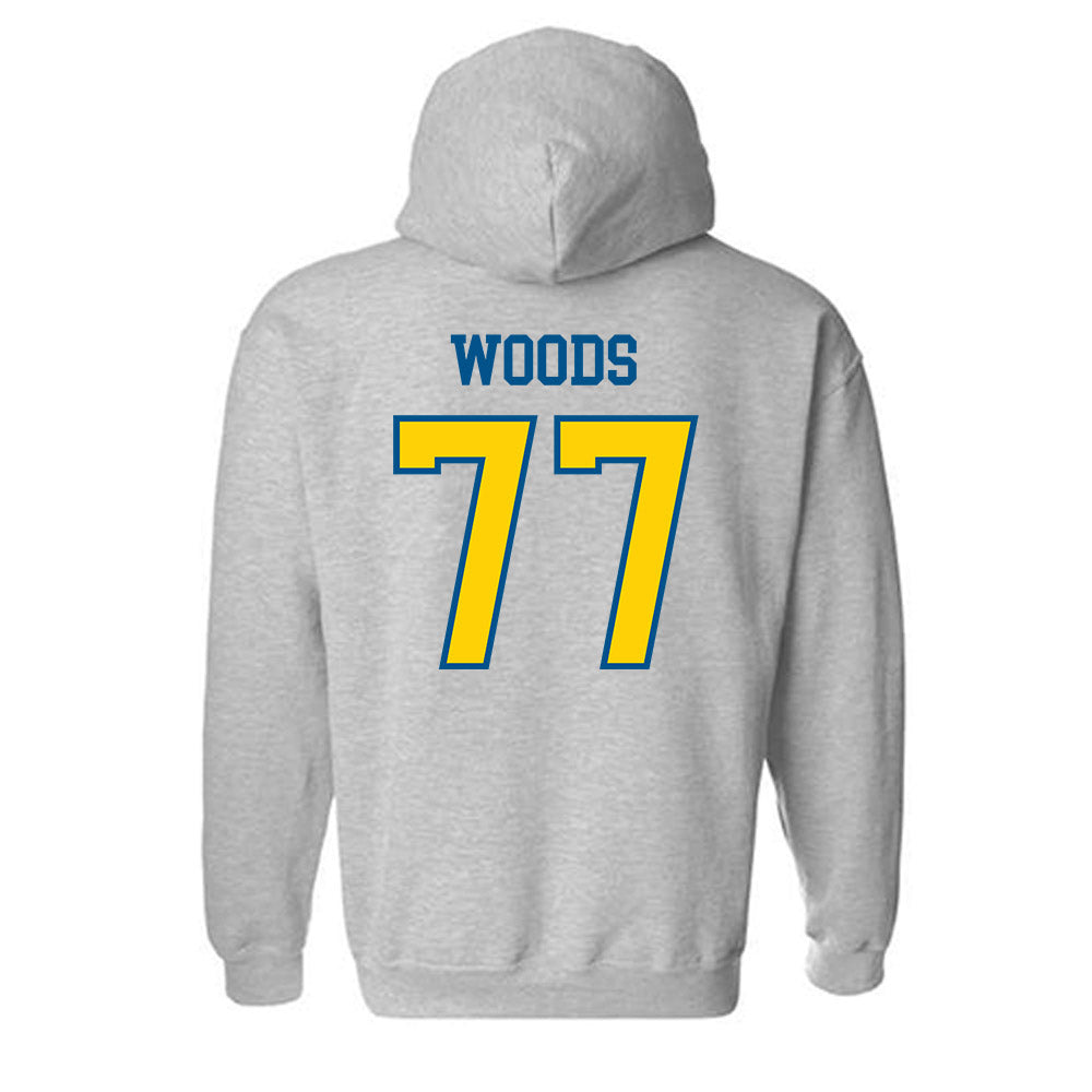 Delaware - NCAA Softball : Claire Woods - Sports Shersey Hooded Sweatshirt-1