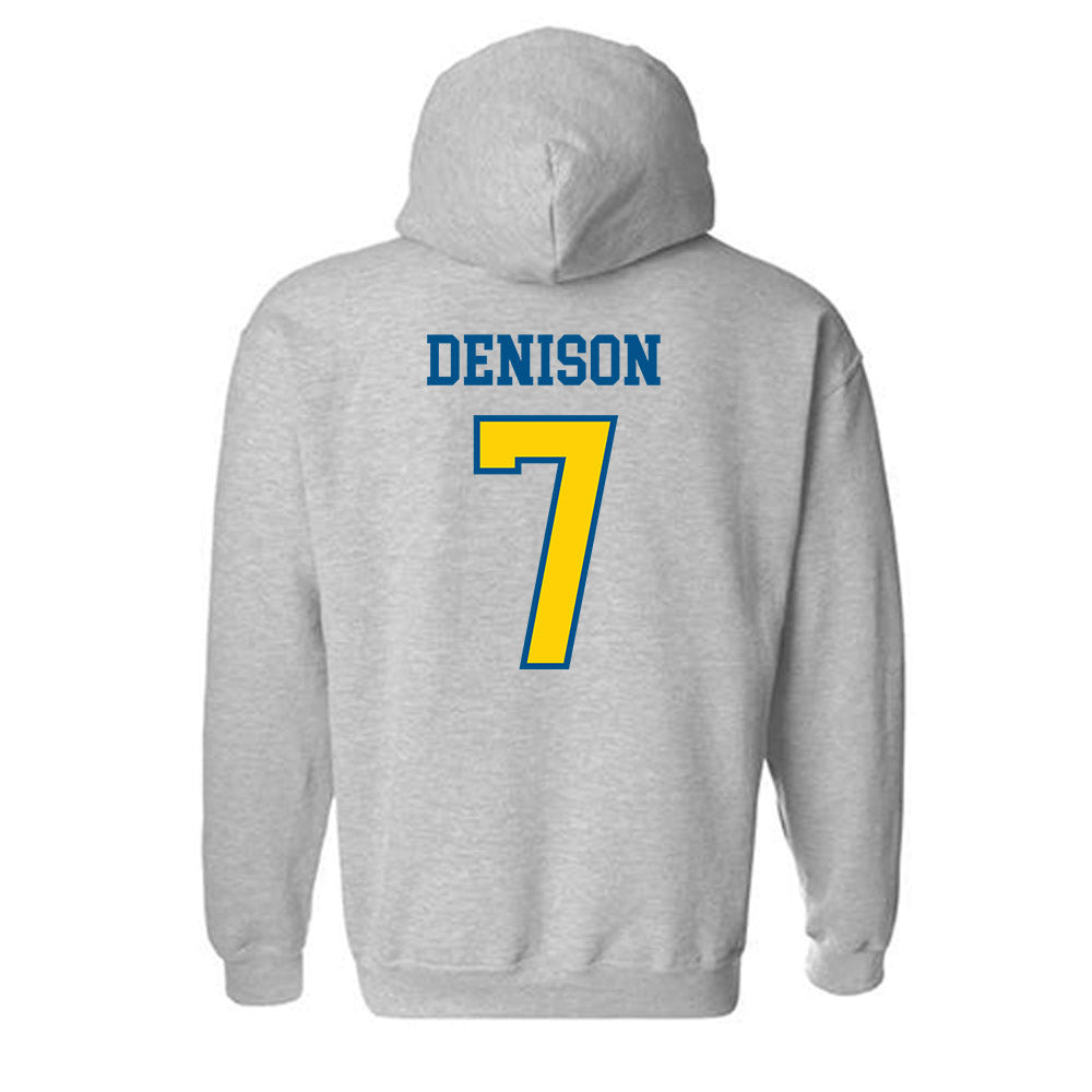 Delaware - NCAA Softball : Emma Denison - Sports Shersey Hooded Sweatshirt-1