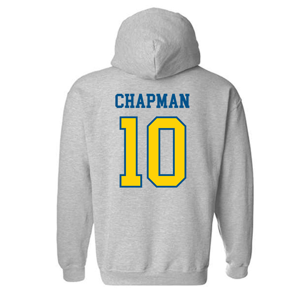 Delaware - NCAA Softball : Bridget Chapman - Sports Shersey Hooded Sweatshirt-1