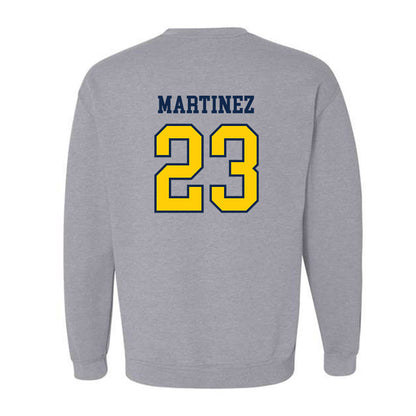 UCSD - NCAA Baseball : Trevian Martinez - Sports Shersey Crewneck Sweatshirt-1