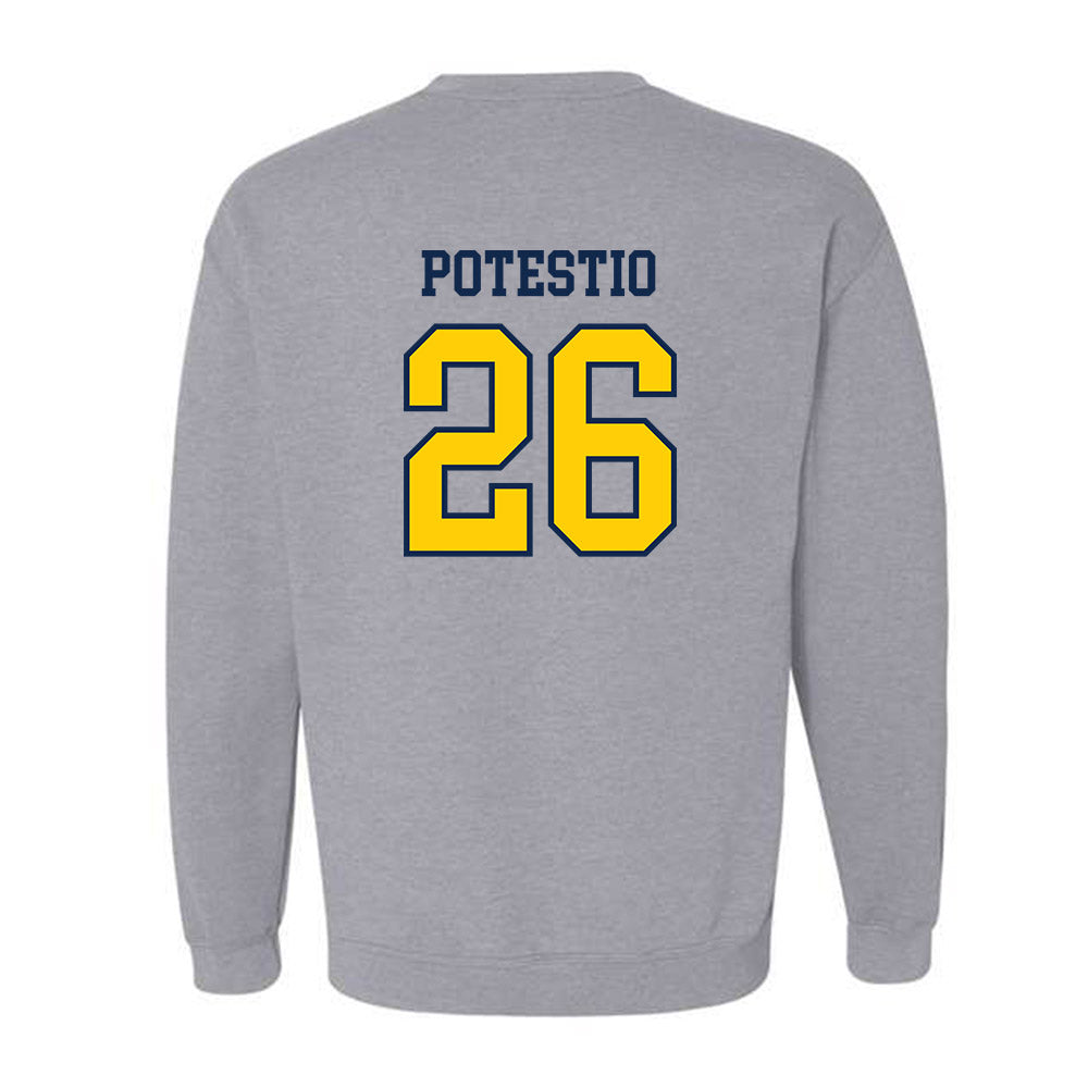 UCSD - NCAA Baseball : Anthony Potestio - Sports Shersey Crewneck Sweatshirt